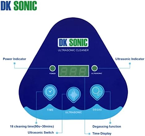 Digital Household DK SONIC 900ML Ultrasonic Cleaner 42KHz 35W Sonic Cleaner for Jewelry,Ring,Eyeglasses,Denture,Watch Chains,Coins,Metal Parts etc(900ML,220V)