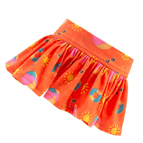 Image of CuteBone Dog Bikini Dress, Stylish Swimsuit Costume for Small Dogs, Comfortable & Adjustable Puppy Bathing Suit, Soft Outfit Pet Apparel for Beach, Pool and Summer Fun DB29L