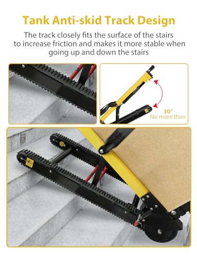 Carretilla eléctrica para escaleras 220 lb carga máxima miniatura 5