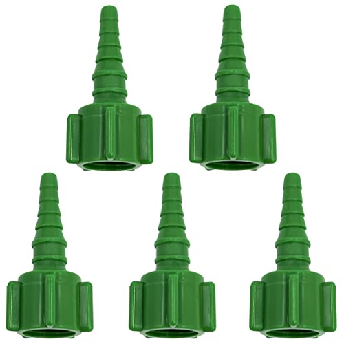 5pk Oxygen Tubing Swivel Nipple Christmas Tree Connectors