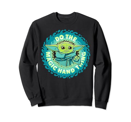 Sweatshirt Star Wars The Child pull col rond coton vêtement streetwear