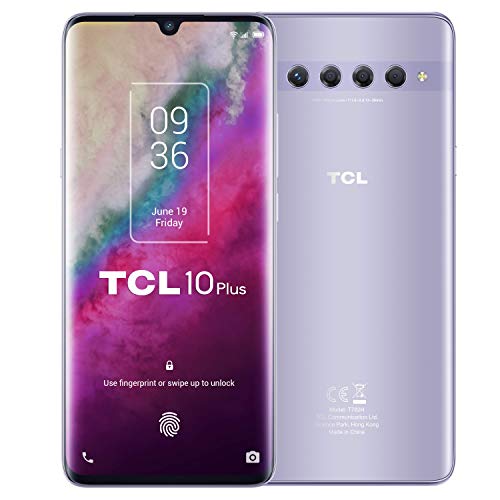 TCL-10-Plus-Smartphone-de-647-AMOLED-FHD-con-NXTVISION-Qualcomm-665-4G-6GB256GB-Ampliable-MicroSD-Dual-SIM-Camaras-48MP8MP2MP2MP-Bateria-4500mAh-Android-10-actualizable-Plata