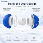 Interactive Dog Ball Toy[Newly Upgraded], Durable E-TPU Material, 3 Play Modes with Colorful Lights, E-TPU USB-C Rechargeable, IPX7 Waterproof Rating for Puppy, Medium and Large Dogs - Image 4