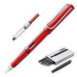 Lamy Safari | Red | Fine Nib |...