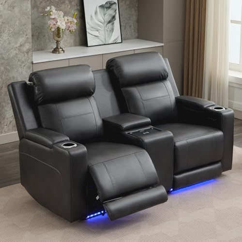 Neptane Power Reclining Loveseat with Storage
