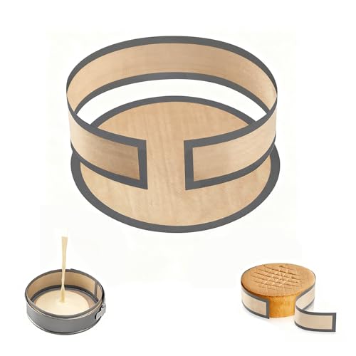 Silicone Springform Pan Liner for 9 Inch, Leak-Proof Bottom