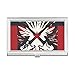 Guitar Rock Passion Combination Pattern Business Card Holder Case Pocket Box Wallet