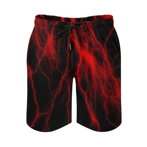 Cow Print Pattern Men's Swim Trunks Board Shorts Mesh Liner Bathing Suits Quick Dry Beach Swimwear Pocket4