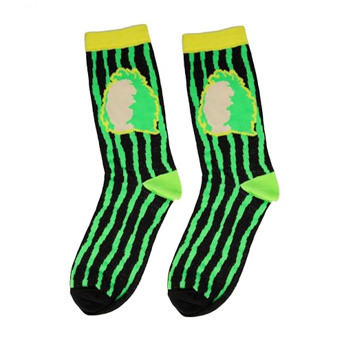 Cinereplicas Beetlejuice - Conjunto de 3 meias - Tamanho único - Licença oficial, Multicor, 39