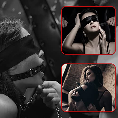 Sex Bondage Bdsm Set Bondage Ropes Blindfold Sm Kit Shibari Fetish Silky Satin Eye Mask Tie-Ups Restraint Kit Adult Sex Toy For Women Men And Couples #TOP2