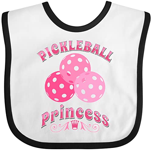 inktastic Pickleball Princess Cute Baby Bib