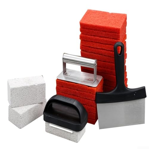 Vereinfachen Sie Ihre Grill-Reinigungsroutine für das 26-teilige robuste Grill-Reinigungsset mit