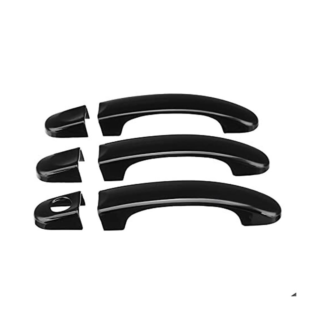 FLBZBLKASL Car Door Handle Cover for Vw for T5 Transporter 2003-2015 & for T6 2015+ External Trim Decor Right Handle