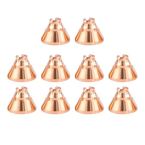 CZlewan 10pcs 420000 Shield Cap Fit for Hypertherm 125 Plasma Cutting Torch Consumables