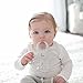 Dr. Brown's Flexees Gray Bunny, Soft 100% Silicone Baby Teether, BPA Free, 3m+