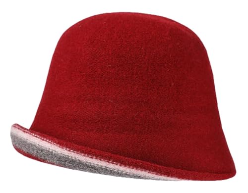 Chapeau cloche chaud pour l'hiver idéal pour les fêtes et l'église