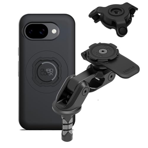 Image of Quad Lock Motorcycle Fork Stem Mount PRO Kit with Vibration Dampener and MAG Phone Case for Pixel 10a