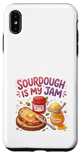 Sourdough Is My Jam Funny Baking for Women Bakers Moms �X�}�z�P�[�X iPhone XS Max �p