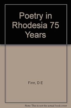 Hardcover Poetry in Rhodesia: 75 Years Book