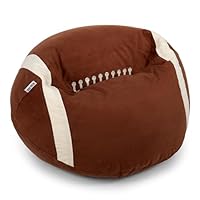 Big Joe Classic Bean Bag Chair, Durable Polyester Nylon Blend, 2 feet Round