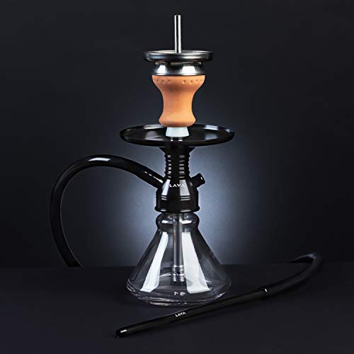 Preisvergleich Produktbild LAVA Minimi Shisha - Black - Wasserpfeife