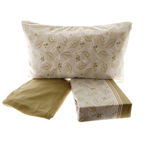 Completo Lenzuola in Pile Morbido e Caldo Plaid 1