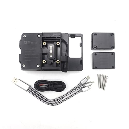 Support de téléphone moto CRF1000L Africa Twin 2018-2020 avec double chargeur USB pour navigation