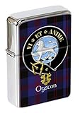barbour ogston wax Geliefert in Geschenkdose Taschenuhr Ogston Schottische Clan Wappen Klappfeuerzeug in einer Geschenkdose