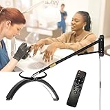 TBANVOO Half Moon Light for Lash Tech, Estheticians Wall Mount Lamps for Eyelash Extensions, Adjustable Angle& Height - Professional Beauty Salons Lash Light - Image 1