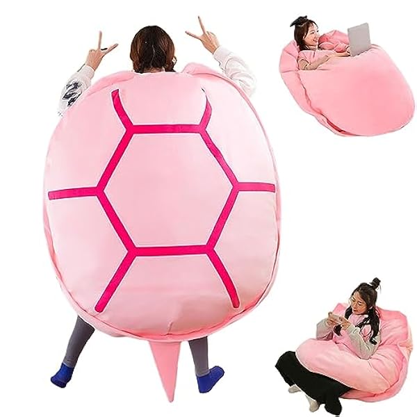 Turtle Power Shell,Schildpad Schildkussen,Draagbaar Schildpad Schild Kussen Volwassene,Draagbaar Schildpad Kussen,Schildpad Schild Kussen Draagbaar Kinderen Volwassen,Gigantisch Draagbaar Schildpad Sc