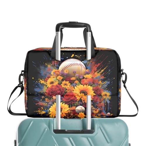 Maletín para laptop 15.6-16 pulgadas con diseño floral miniatura 7