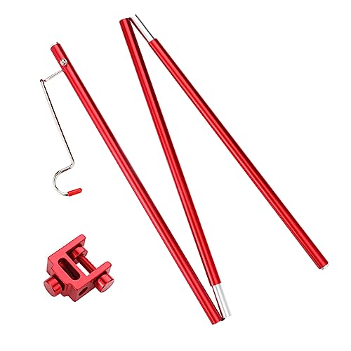 VANZACK Outdoor Camping Lamp Stand Folding Light Pole for Table Lanterns Lightweight Aluminum Alloy Design for Picnics Hiking and