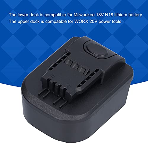 Adattatore per batteria al litio, connettore di