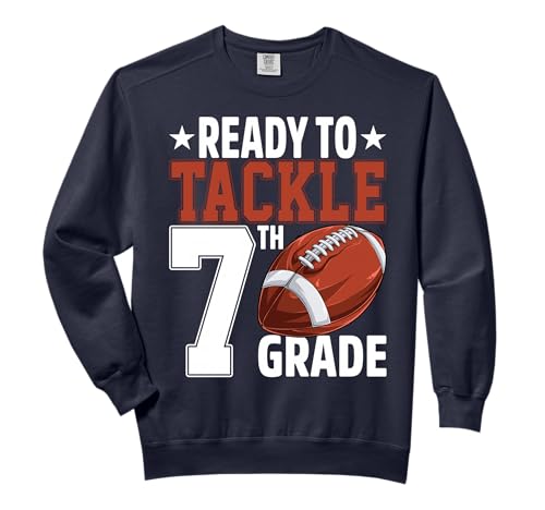 Ready To Tackle Seventh Grade Football First Day Of School