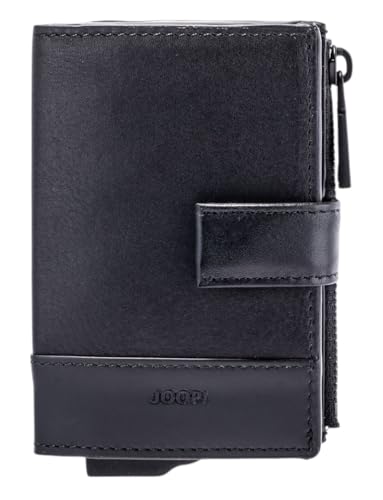 Joop! Manciano C-Four E-Cage Sv8 luxe d'un portefeuille en cuir texturé noir