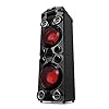 MEDION X67015 Party-Soundsystem mit Bluetooth 2.1 (Kompaktanlage, 1000 Watt, 2 x 100 Watt RMS, PLL UKW, 2X USB, AUX, SD…