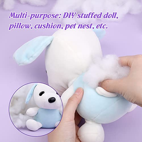 Polyester Fiberfill Stuffing, 10.58Oz/300G Premium Fiber Filling Stuffing, Stuffed Animal Stuffing, Pillow Fluff Stuffing, Filling For Pillow, Stuffed Animals, Dolls, Cushion, Pet Net And Other Crafts #TOP4