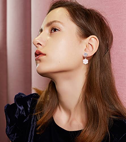 Loremow 24 Pairs Kids Clip On Earrings For Litter Girls Cute Rainbow Flower Animal Unicorn Dangle Earrings For Girls Non Pierced Earrings Set For Kids Hypoallergenic Jewelry Set #TOP7