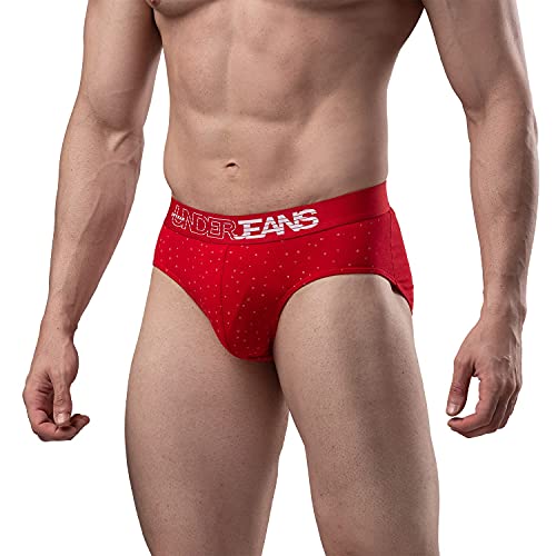 Image of Underjeans Men Cotton Blend Brief