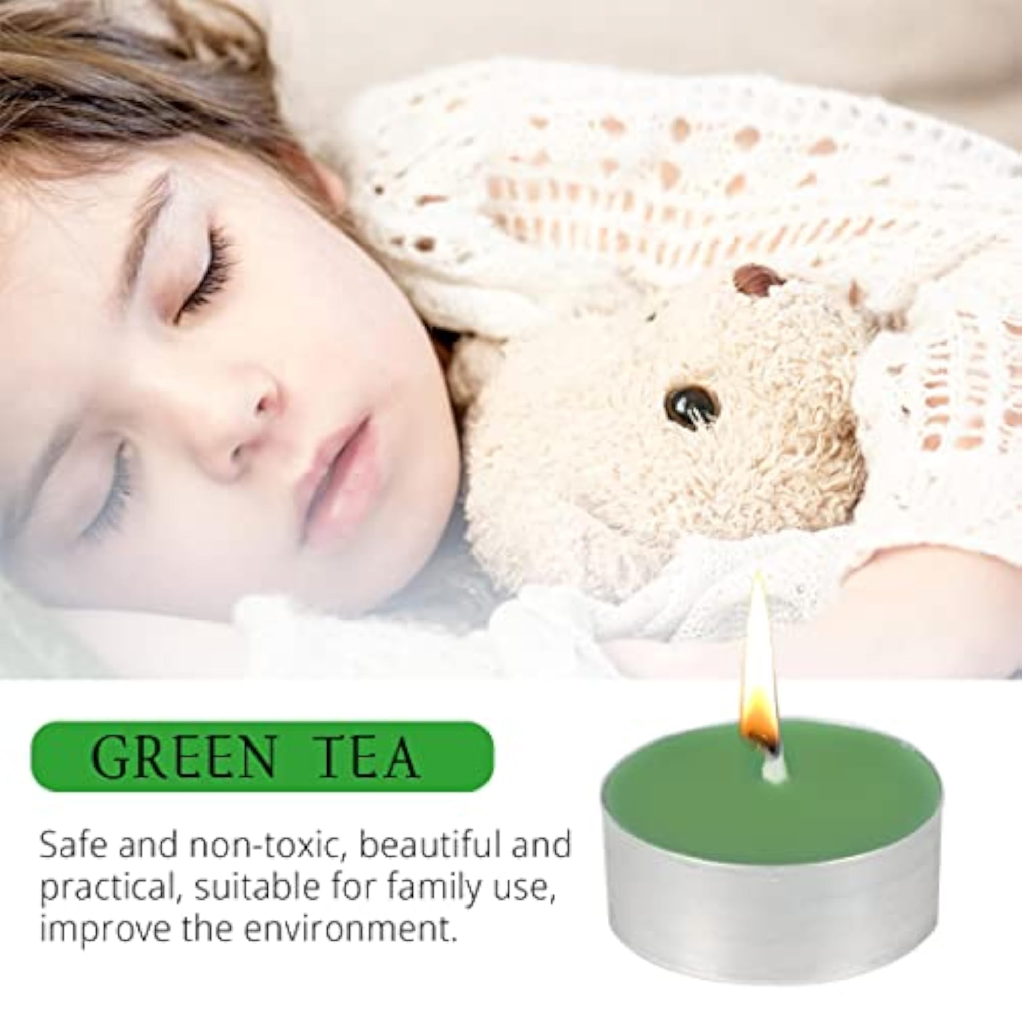 12 Pack Scented Tea Lights Candles for Home, Parties
