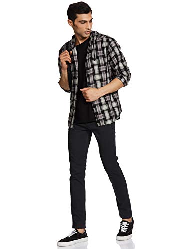 Image of Max Men's Solid Slim Fit Jeans