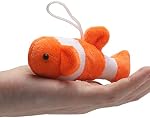 Paquet de 25 Mini Jouets en peluche d'animaux de l'océan, Jouet farci pour la fête des enfants,Petite décoration porte-clés pour l'arbre de Noël,Bonnes garnitures de sacs,Stocking Stuffers,Eufs de Pâques,Dog Cat