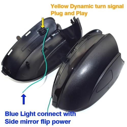 Intermitentes dinámicos LED para solucionar la baja visibilidad en espejo Golf 6 3