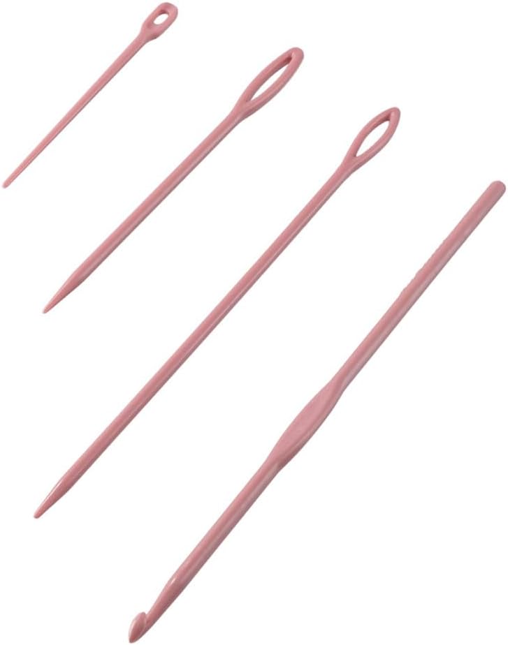 18pcs Knitting Machine Accessories Set Sentro Knitting Machines Tensioner Replacement Knit Hook Kits Foot Stand Suction Cup Knitting Needles