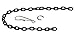 Fluidmaster 5104 Universal Kink Free Toilet Flapper Chain Replacement