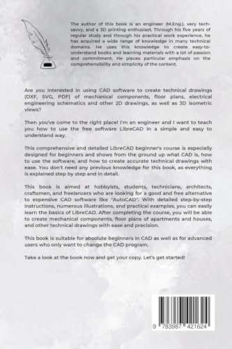 LibreCAD | Step by Step: Learn to Make Technical Drawings for Architecture, Engineering, and DIY with Free 2D CAD Software - Image 2