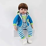? Augen: Hochwertiges Acryl. Die Augen können nicht schließen und blinzeln. Haut: Die Haut ist der einzigartigste Ort dieser Puppe. Designer verbringen viel Zeit mit der Haut des Babys, damit die Haut realistischer aussieht. Mehrschichtige Herstellungsprozesse. Farbe nach spezieller Behandlung, verblasst nicht.
