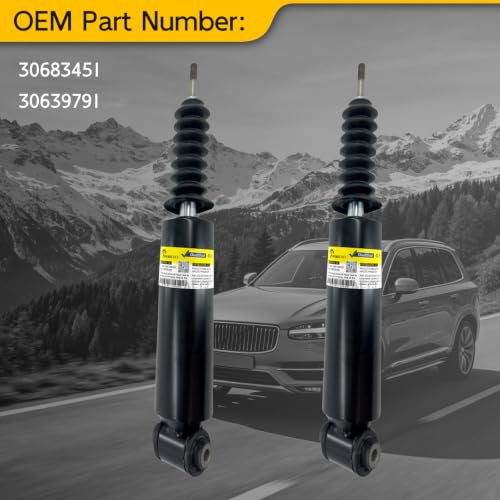 Pair Rear Shock Struts Self Leveling for Volvo XC90 2003-2014 by Kalmaegee - Used condition - Image 3