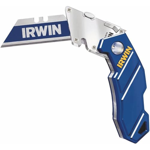 IRWIN Utility Knife, Folding (2089100), Blue