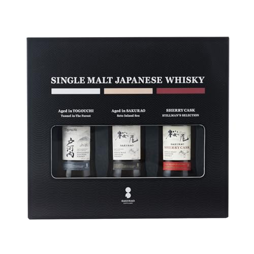 サクラオ 桜尾蒸留所 シングルモルト ジャパニーズウイスキー 50ml×3本セット